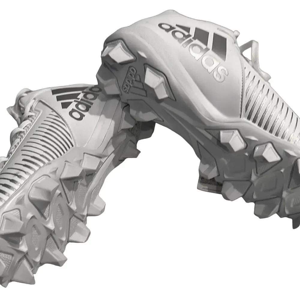 Adidas Shoes Freak MD 20 White Silver Football Cleats Size Men's 9 NWT